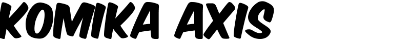Komika Axis Font