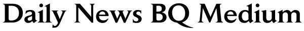 Daily News BQ Medium Font