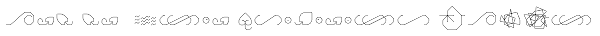 Pied de Poule Ornaments Light Font