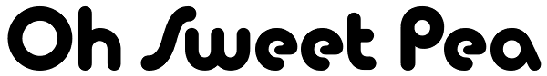 Oh Sweet Pea Font