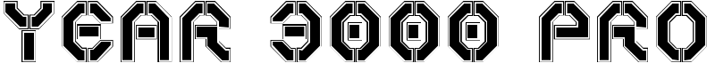 Year 3000 Pro Font
