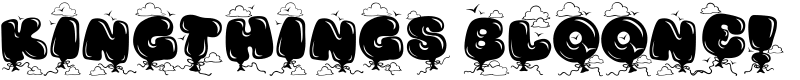 Kingthings Bloone! Font