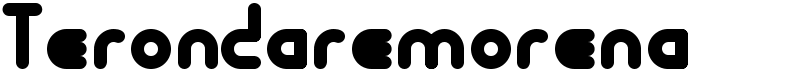 Terondaremorena Font