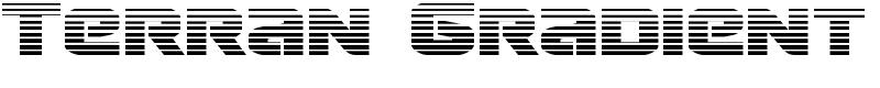 Terran Gradient Font