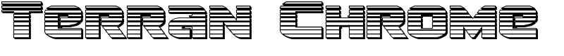 Terran Chrome Font