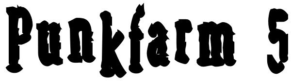 Punkfarm 5 Font
