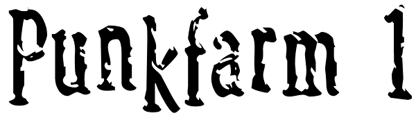 Punkfarm 1 Font