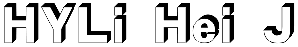 HYLi Hei J Font