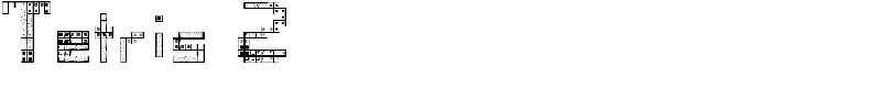 Tetris 2 Font