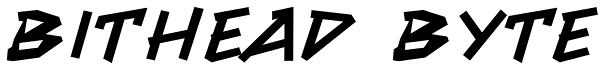 Bithead Byte Font
