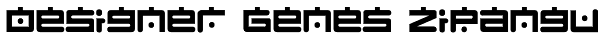 Designer Genes Zipangu Font