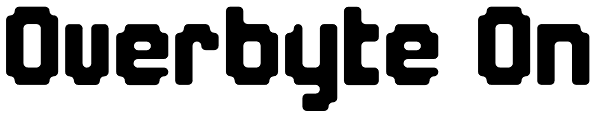 Overbyte On Font