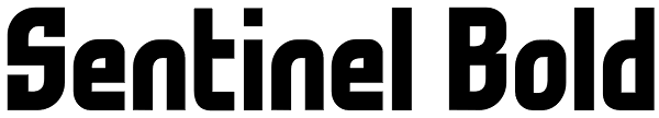 Sentinel Bold Font