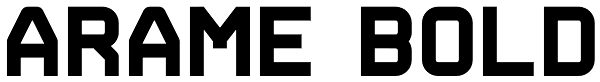 Arame Bold Font