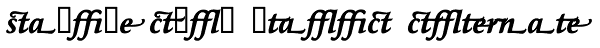 Maxime Bold Italic Alternate Font