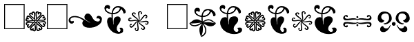 Maxime Ornaments Font