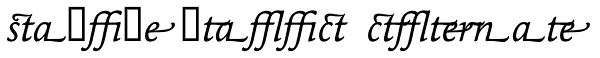 Maxime Italic Alternate Font
