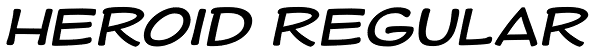 Heroid Regular Font
