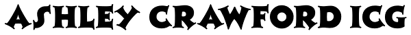 Ashley Crawford ICG Font