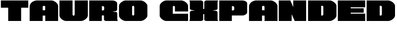 Tauro Expanded Font