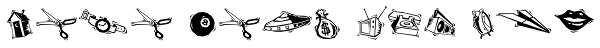 Mini Pics Art Jam Font