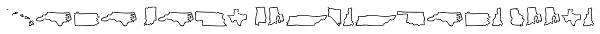 Mini Pics Borderline Loose Font
