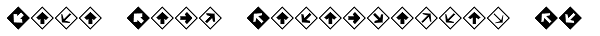 Mini Pics Directional DA Font