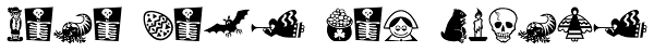 Mini Pics Lil Events Font