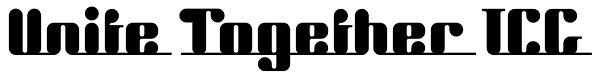 Unite Together ICG Font