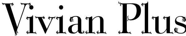 Vivian Plus Font