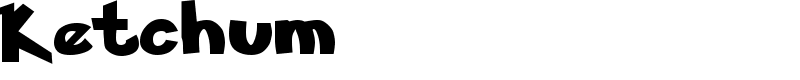 Ketchum Font