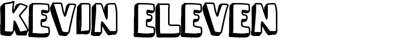kevin eleven  Font