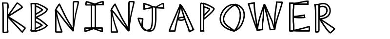 KBNINJAPOWER Font