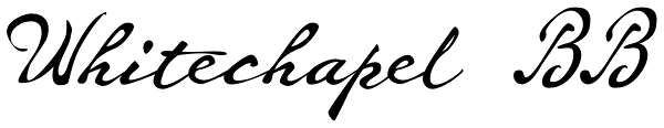 Whitechapel BB Font