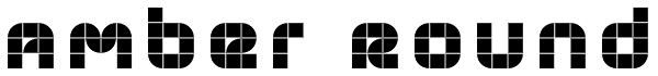 Amber Round Font