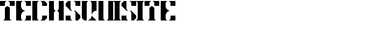 TECHSQUISITE Font