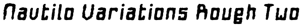 Navtilo Variations Rough Two Font