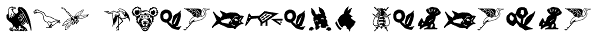 LTC Ornaments Animalia Font