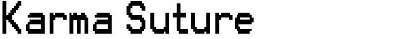 Karma Suture Font