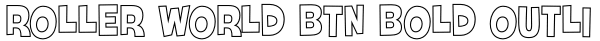 Roller World BTN Bold Outline Font