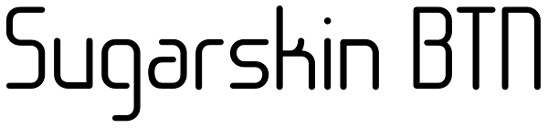 Sugarskin BTN Font