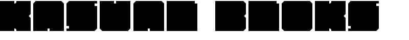 Kasual Bloks Font