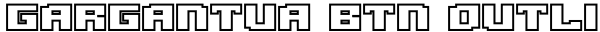 Gargantua BTN Outline Font