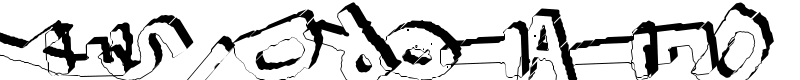 YES_3Drotated Font