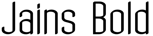 Jains Bold Font