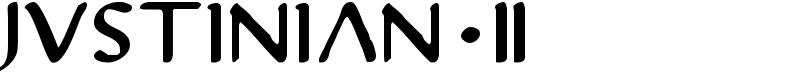 Justinian 2 Font