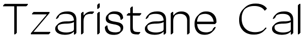 Tzaristane Cal Font
