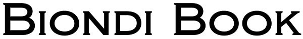 Biondi Book Font