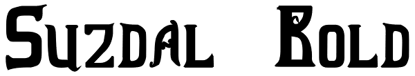 Suzdal Bold Font