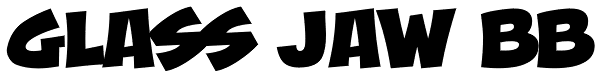 Glass Jaw BB Font